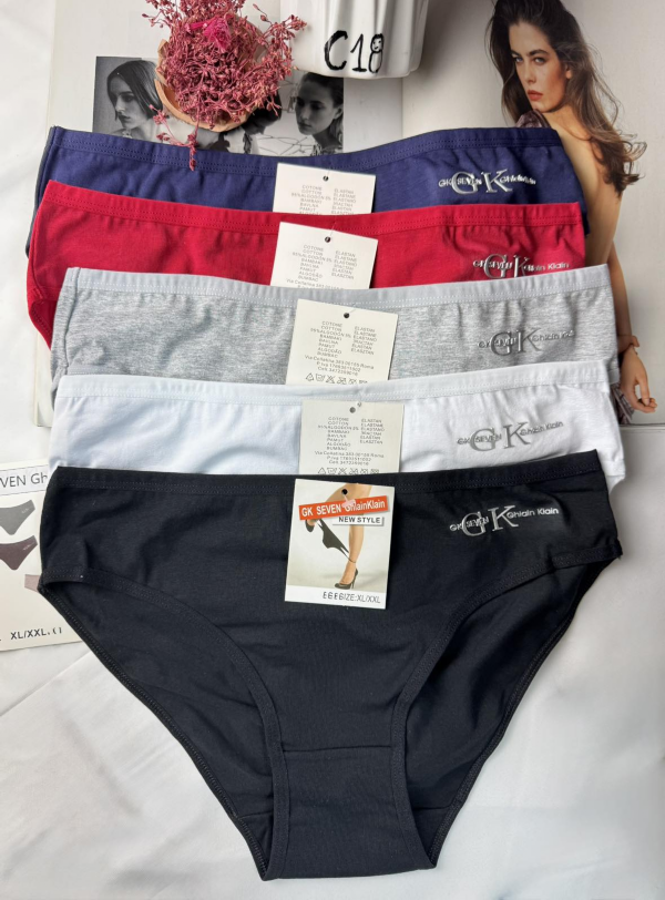 Majtki damskie Roz S/M-L/XL , Mix kolor Paczka 24 szt 1